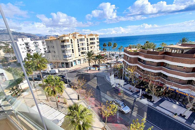 Image of view from Playamar in Albir